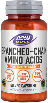 Vertakte keten aminozuren bcaa vertakte keten aminozuren 60 capsules NOW FOODS